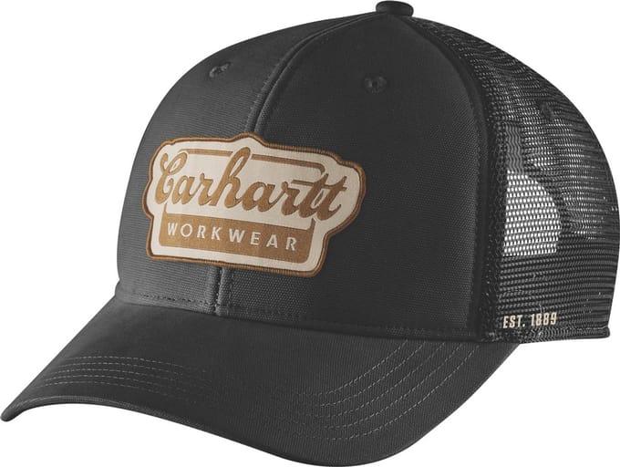 Carhartt Twill Mesh-back Pet Grijs