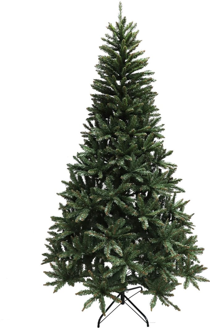 Kunstkerstboom 220 cm - Spar Groen | PVC | Hoogwaardige kwaliteit