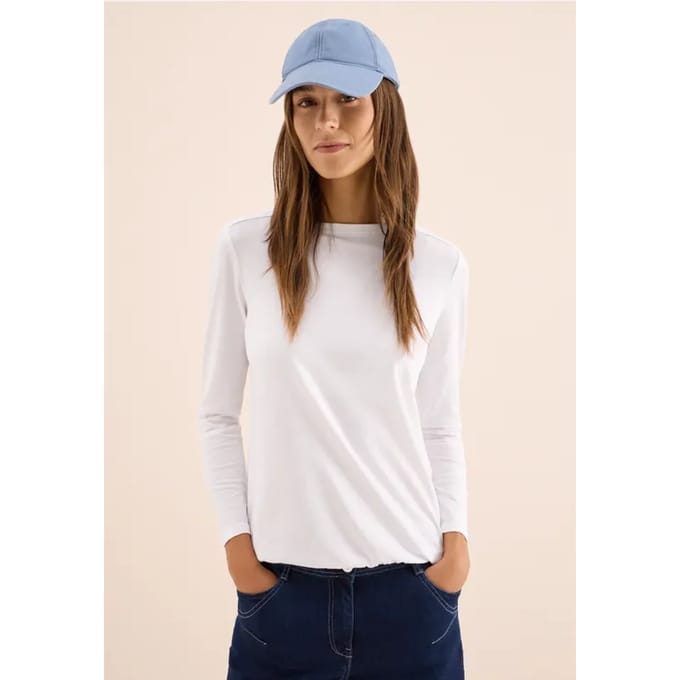 Shirt in effen kleur