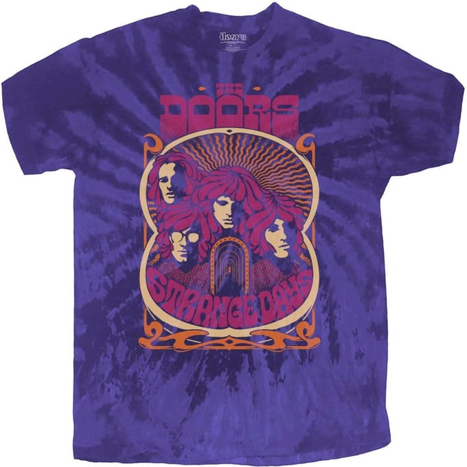 The Doors - Strange Days Kinder Tshirt - Kids tm 4 jaar - Paars