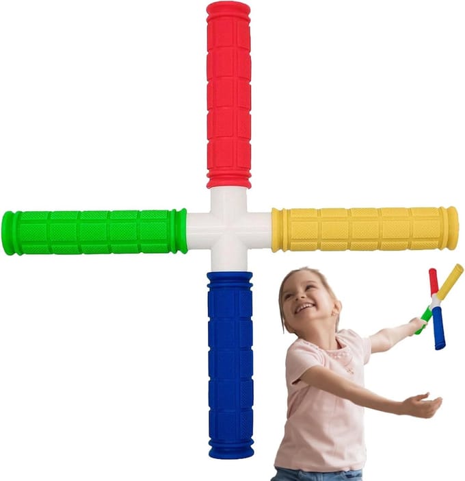 Reflex Trainer Stick - Reactie Oefen Tool - Sport Coördinatie Verbeteren - Vierkop Ontwerp