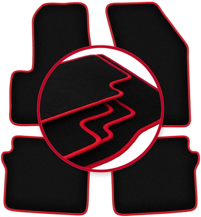 CARLUX-RED automatten voor: Chrysler Sebring III sedan (2007-2010)