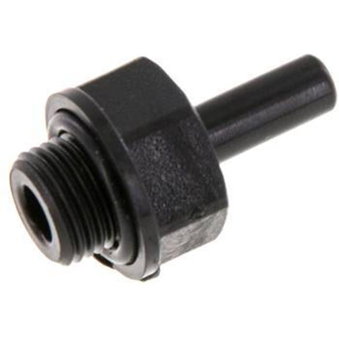 5mm x G1/8'' insteekfitting POM buitendraad NBR [5 Stuks]