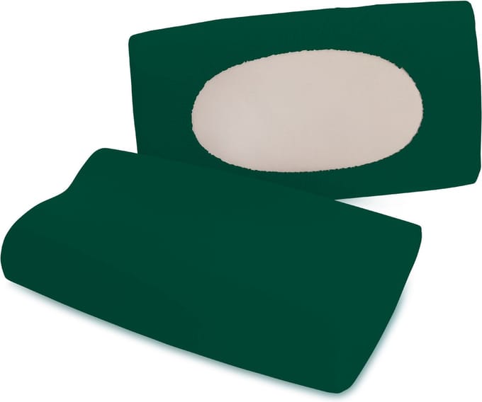 Schlafgut Pure flexible Kussensloop S-XL 690 Green Deep