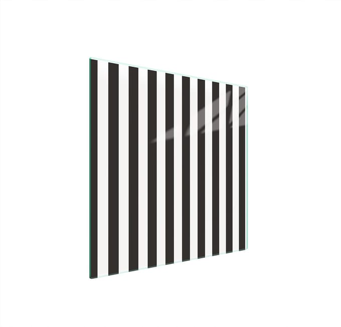 TMK ArtDeko - Snijplank - Glas - 50x52 cm - Veelkleurig