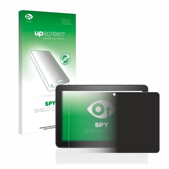upscreen - privacy screenprotector voor Amazon Fire HD 8 2020 (10. Gen.) - Folie Beschermfolie Blauwlichtfilter