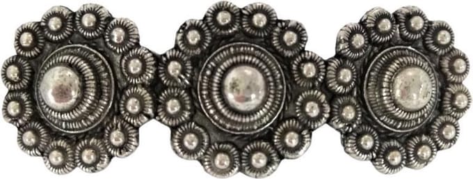 Haarspeld klein Zeeuwse knopen met speld 6 cm