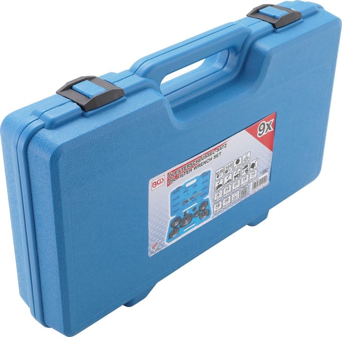 BGS Oliefiltersleutelset voor bedrijfswagens 9 delig