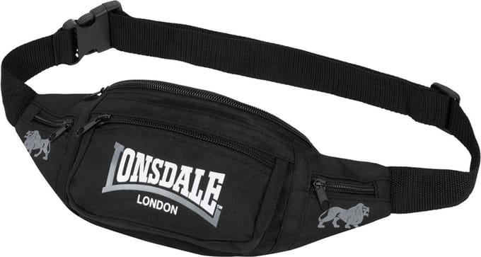 Lonsdale Heuptas Zwart/Grijs