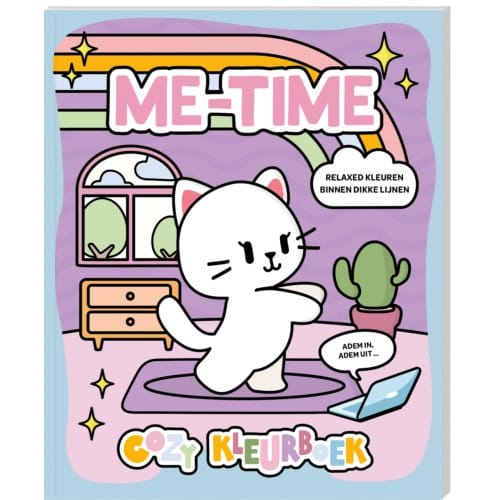 Cozy Kleurboek Voor Volwassenen - Me Time - Interstat