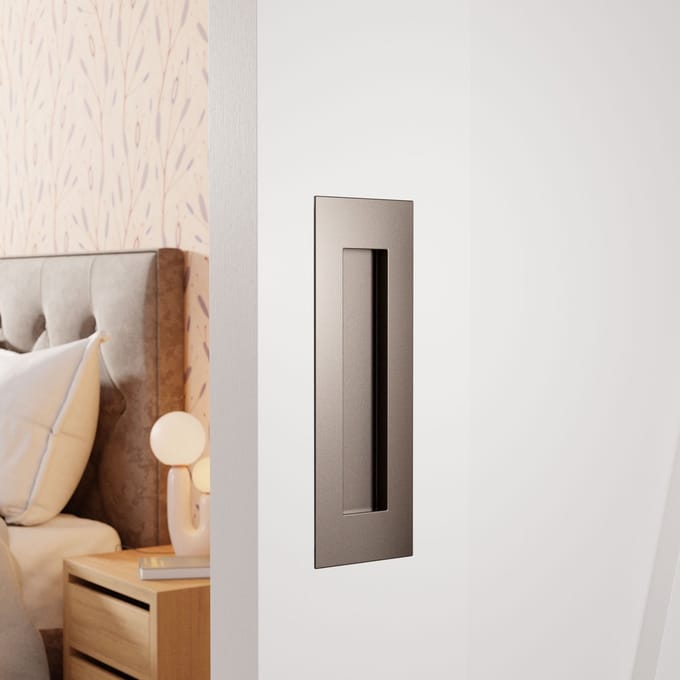 Schuifdeurkom - Mocca blend - RVS - GPF - GPF0715.A3D Mocca blend 180x60 mm