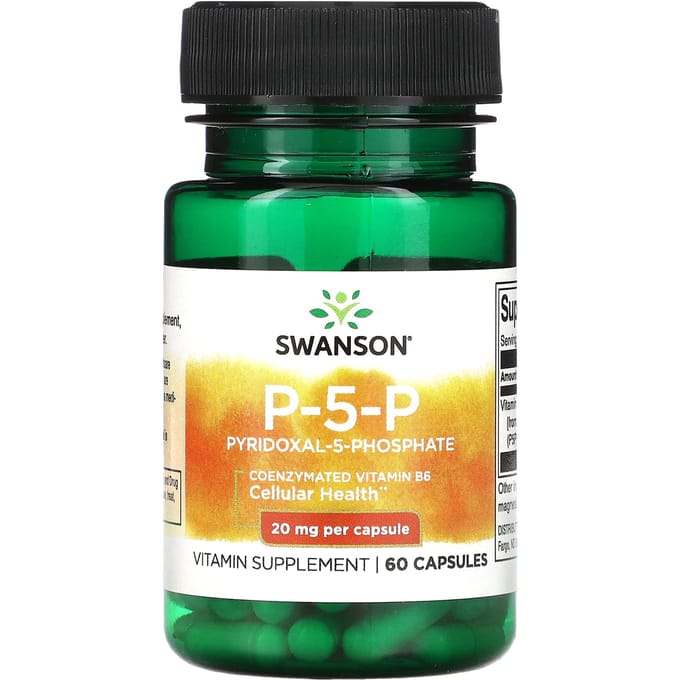 P-5-P, 20 mg, 60 capsules