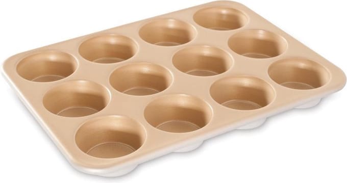Muffinvorm, Non Stick, 12 Cups, Aluminium - Nordic Ware | Naturals Nonstick