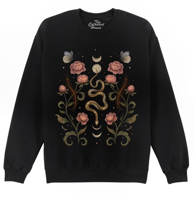 Slang Serpentine Garden The Coloured House Sweater M