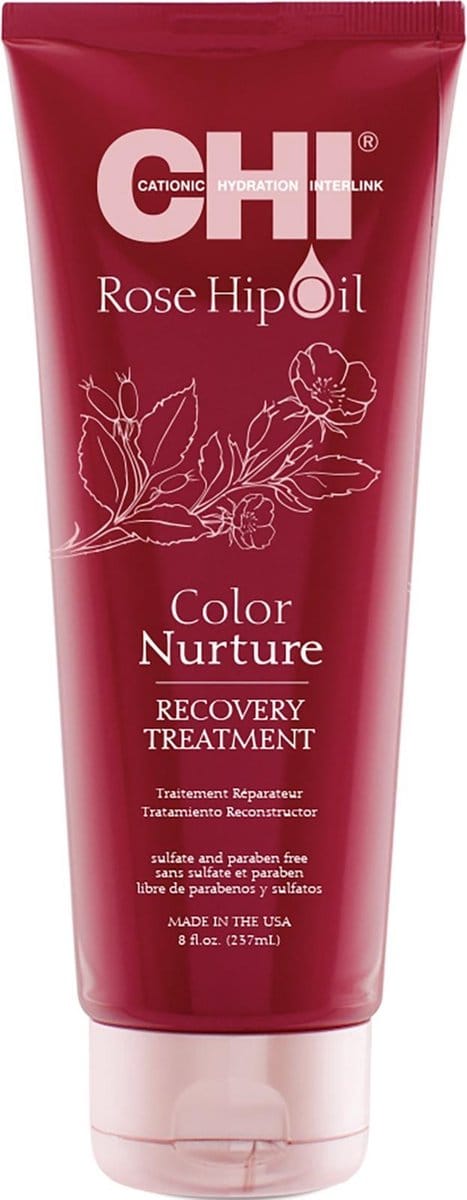 CHI Rose Hip Oil Color Nurture Recovery Treatment Masker
