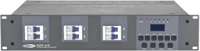 Showtec DDP-610M DigiDimPack Multipin - 6-kanaals