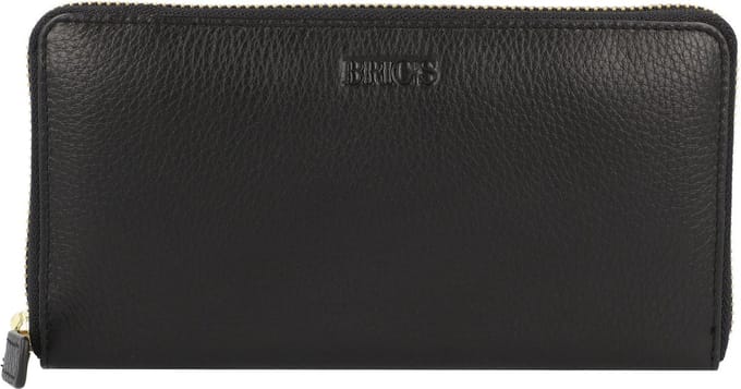 Bric's Marmolada Portemonnee RFID Leer 18,5 cm - Dames - Horizontaal - nero
