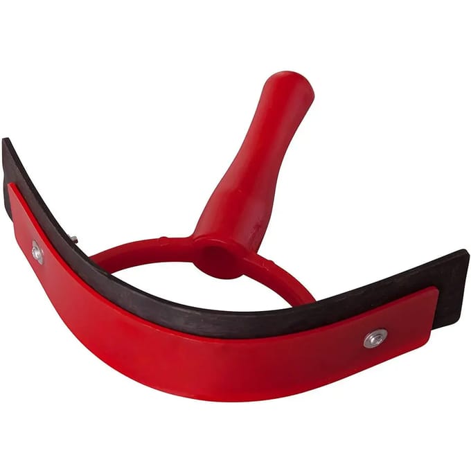 BR Zweetmes Kunststof Gebogen Rood - One size