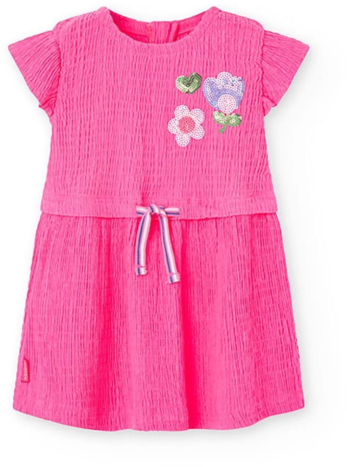Boboli 218113 Jurk Roze 12 Months Meisjes