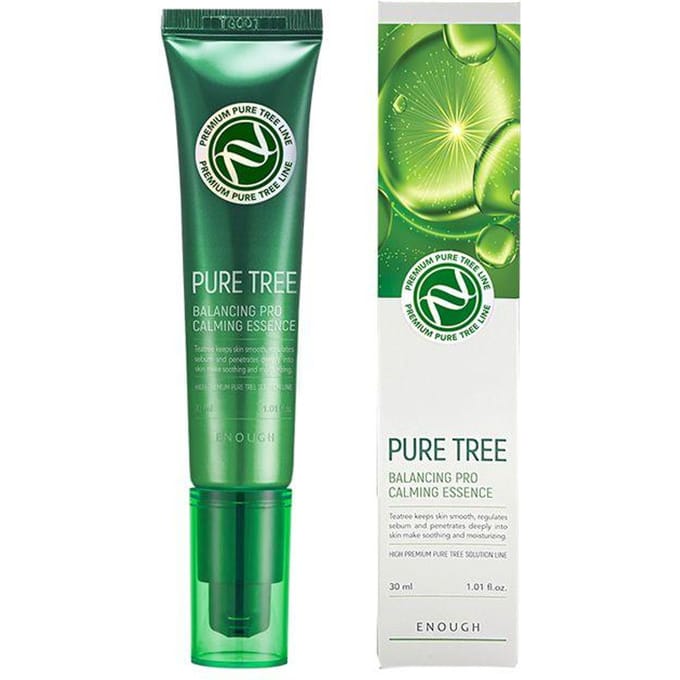 Enough Pure Tree Balancing Pro Calming Essence 30ml +WILLEKEURIG GESCHENK green