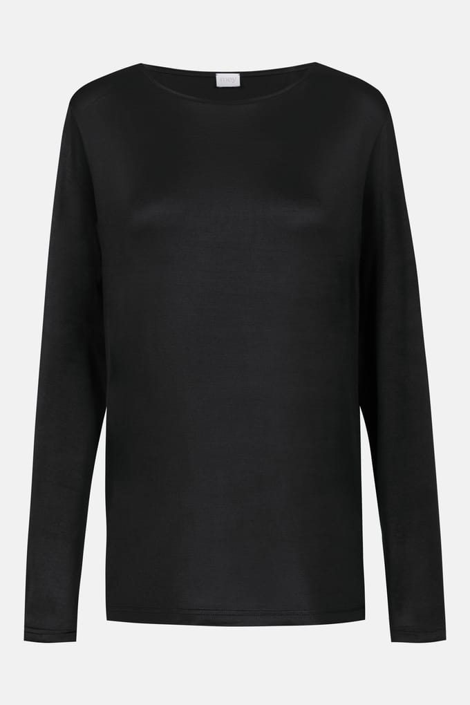 Mey Shirt Pure Shine Dames 1210148 3 zwart XL