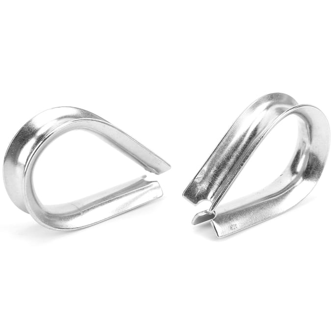 18MM RVS Marine Draadkabelklem Kabel Beschermring Vingerhoeden Klemmen