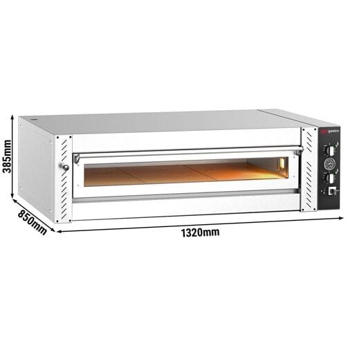 GGM Gastro Elektro Pizzaofen - 6x 30cm (Breit) - Manuell