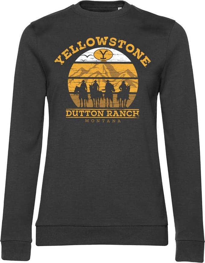 Yellowstone Sweater/trui -M- Cowboys Zwart
