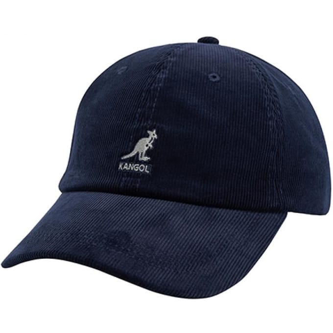 Kangol Fluwelen Baseballpet K5206ht Marineblauw K5206HT NAVY black