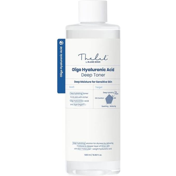 [The Lab by BLANC DOUX] Oligo Hyaluronic Acid Deep Toner 500ml white