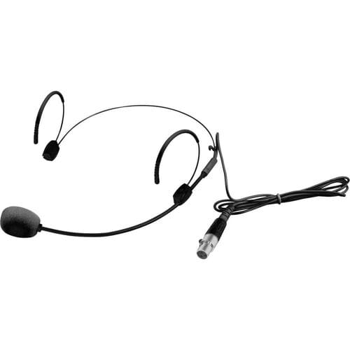 Headset Spraakmicrofoon Omnitronic UHF-300 Zendmethode:Radiografisch Incl. windkap