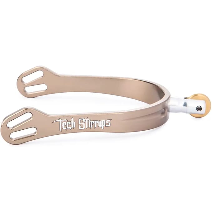 Sporen voor paard Tech Stirrups Verona Rowel
