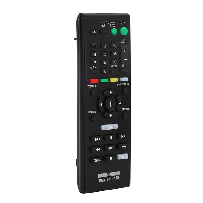 Vervangend onderdeel afstandsbediening geschikt voor Sony DVD-speler BDPS5100 BDPS490 BDPS590 black