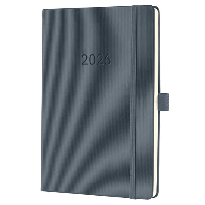 Sigel weekagenda 2026 Conceptum formaat A5 dark grey hardcover