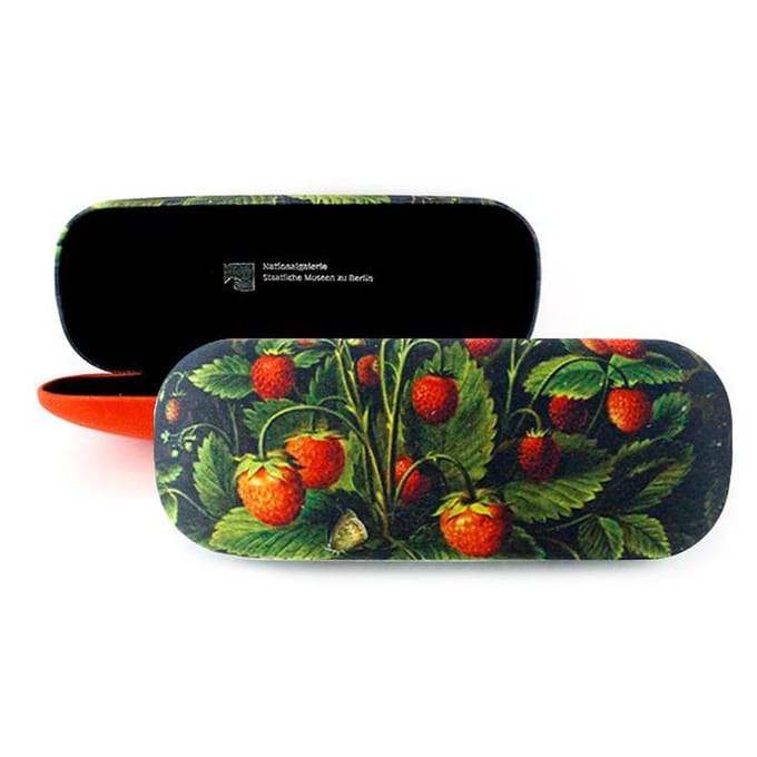Lanzfeld - Brillenkoker - Aardbeien - Schlesinger - Hard Case - Microfiber