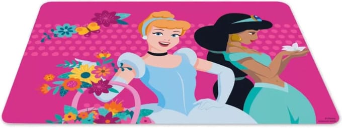 Disney prinsessen spring placemat 43 x 28 cm multicolor