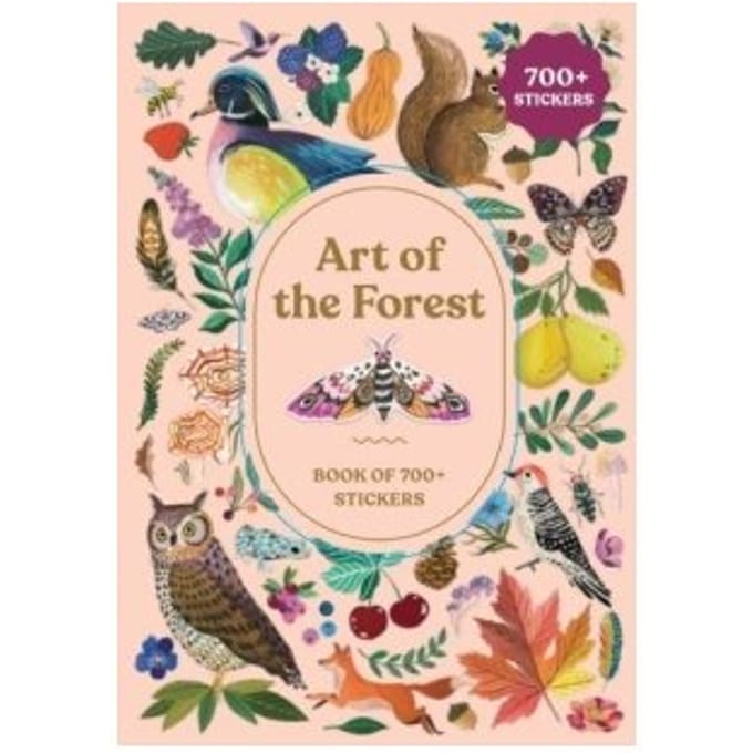 Art Of The Forest Sticker Book - Galison