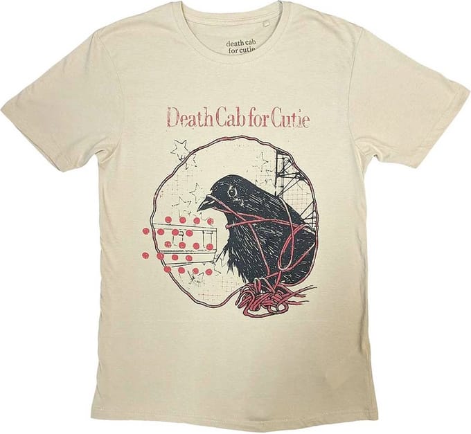 Death Cab For Cutie - String Theory Heren T-shirt - 2XL - Creme