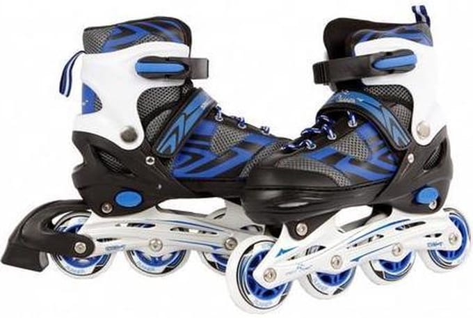 Skates Blauw 29-32 - Skeelers Jongens Verstelbaar