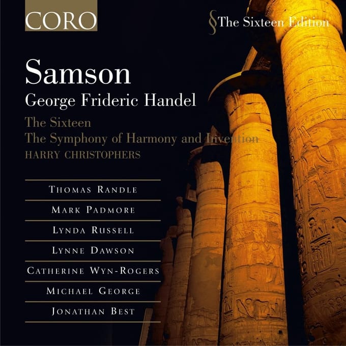Lynda Russell, Lynne Dawson, Mark Padmore, The Sixteen, Harry Christophers - Handel: Samson (3 CD)