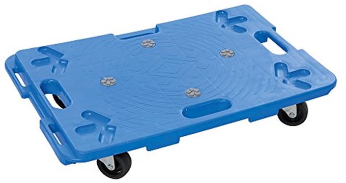 Kunststof dolly 100 kg - Draaibaar platform voor zware lasten