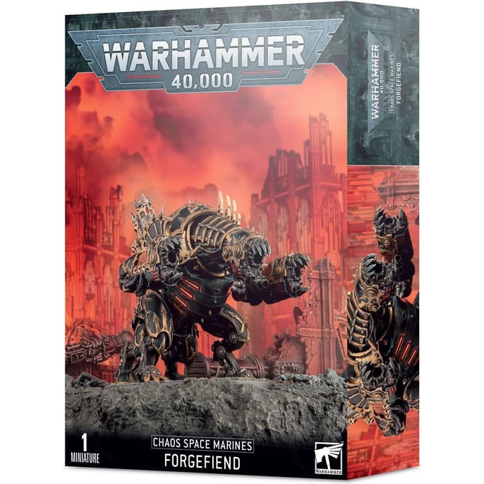 Beeldje Games Workshop Warhammer 40k - Space Marine du Chaos Forgefiend