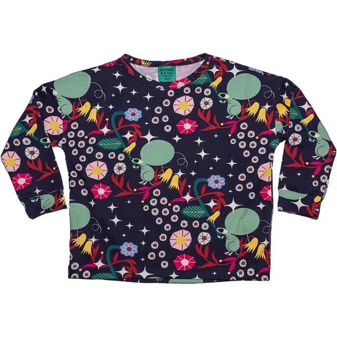 Meisjes-T-shirt met lange mouwen Raspberry Republic