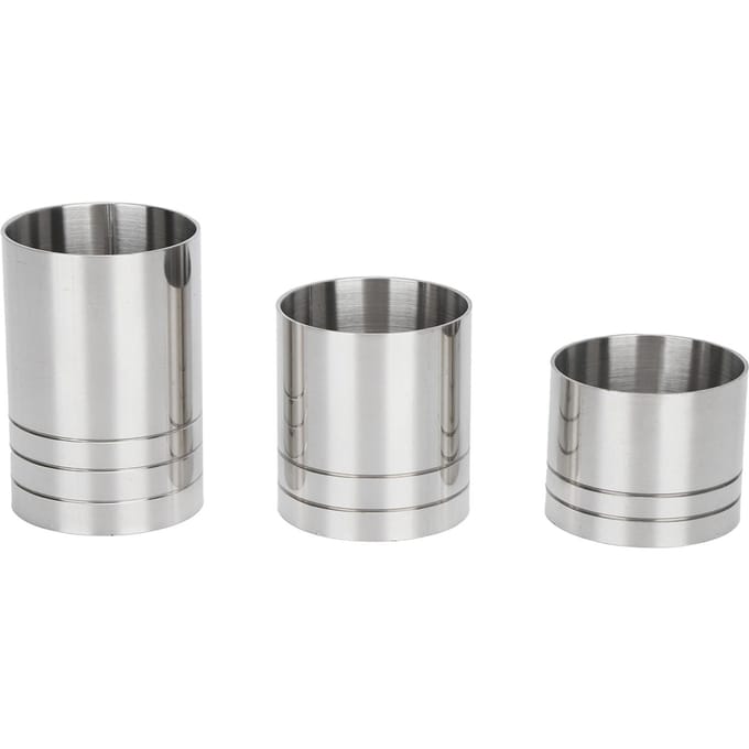 Cocktail Jigger Bar Drink Maatbeker Ounce Beker Set Barman Tool (25ml 35ml 50ml) white