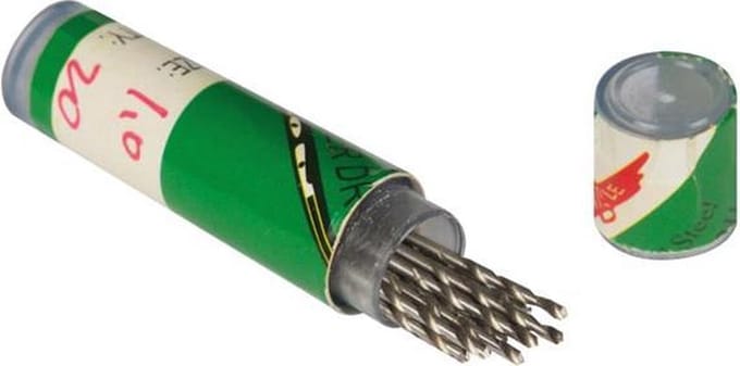Velleman Precisieboorset, accessoireset voor multifunctioneel gereedschap, 20-delig, Ø 1.0 mm