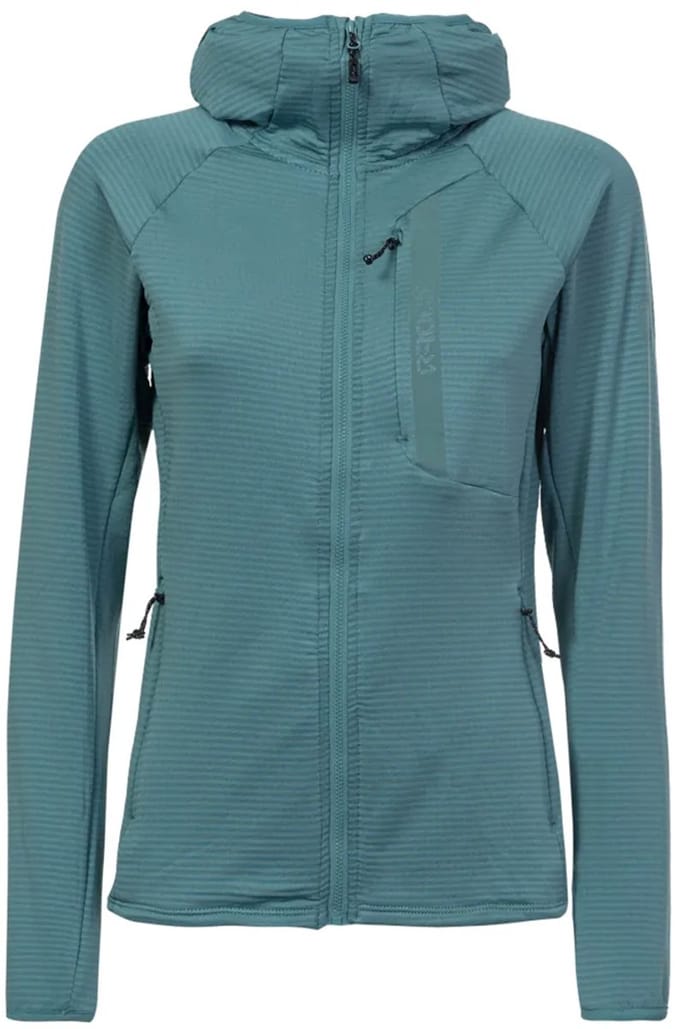 Rock Experience Arrows 2.0 Fleece Met Kap Blauw M Vrouw