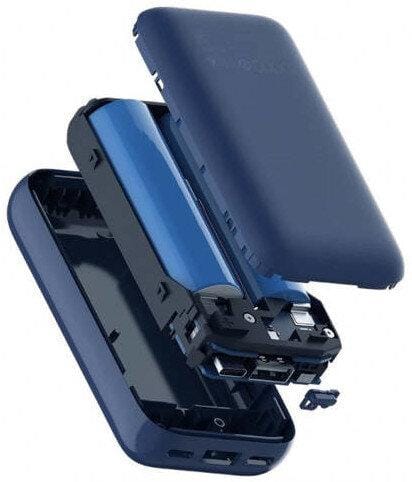 Xiaomi Externe Batterij, 10000mAh, 33W, QC + PD, 1 x USB-A - 1 x USB-C, Marineblauw BHR5785GL