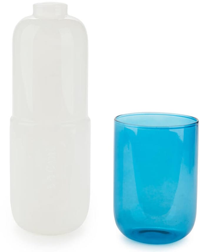 Bottle & Glass Water Pill 550 ml