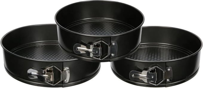 Atmosphera bakvorm springvorm set van 3 - Rond - Taartvorm -Bakblik - Antikleef