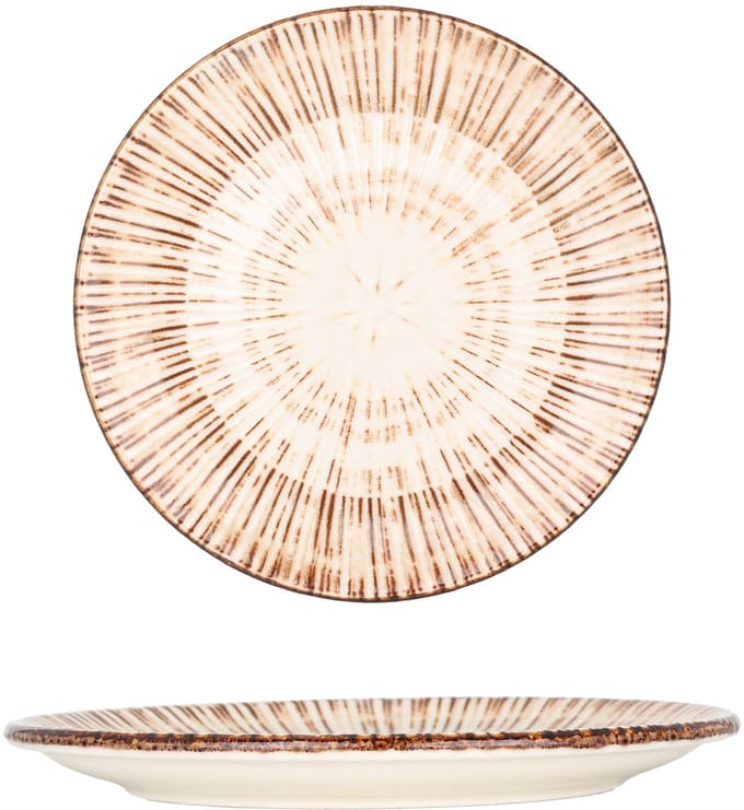 By Bone Dessertbord - Legna - Porselein - 17 cm - set van 6